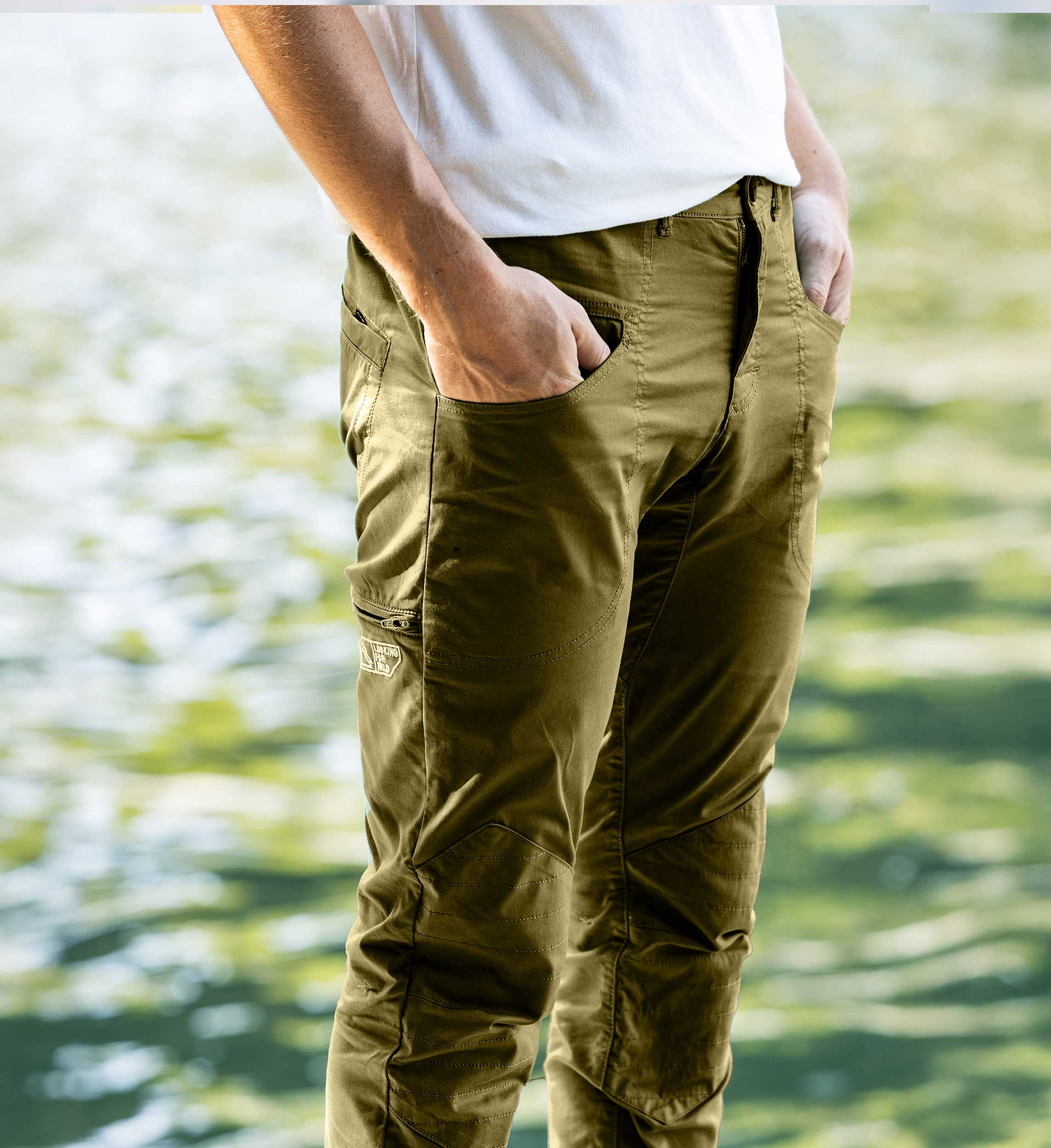 Climbing Pants Fitz Roy - Green Moss