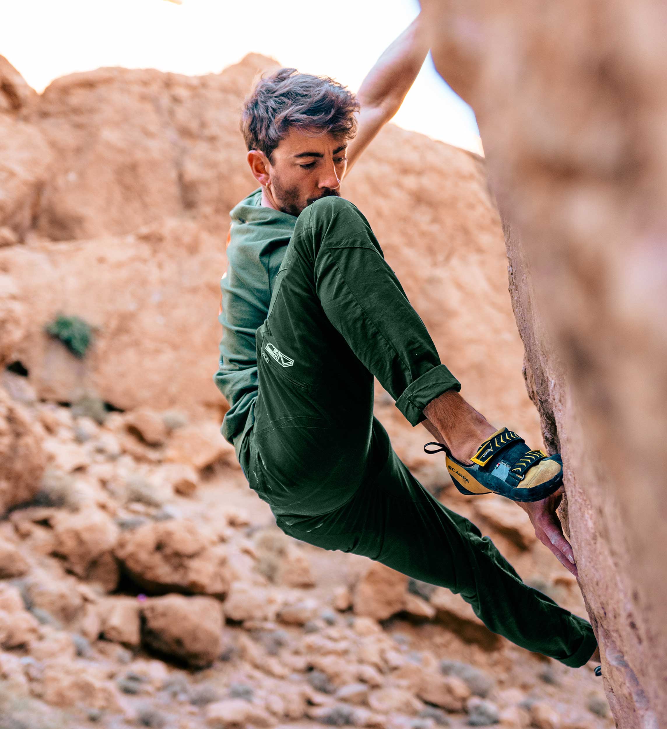 Climbing Pants Fitz Roy - Dark Green