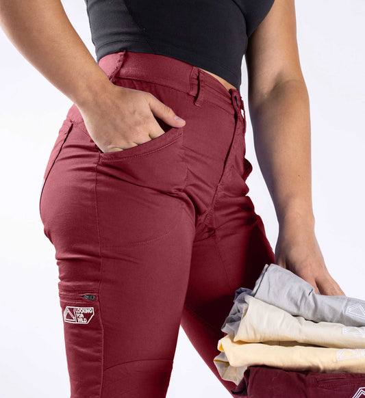 Climbing Pants Laila Peak - Red Earth