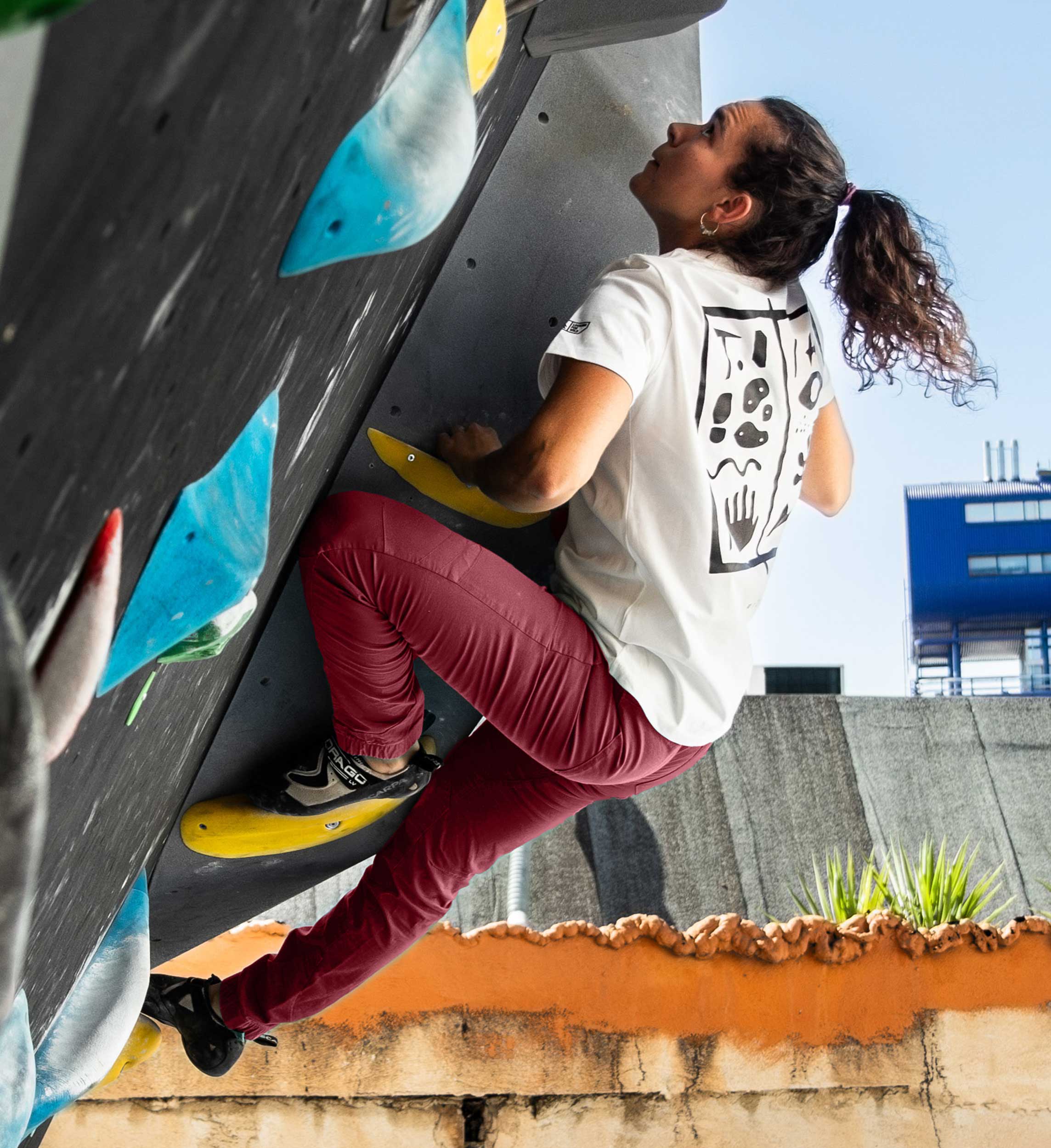 Climbing Pants Laila Peak - Red Earth